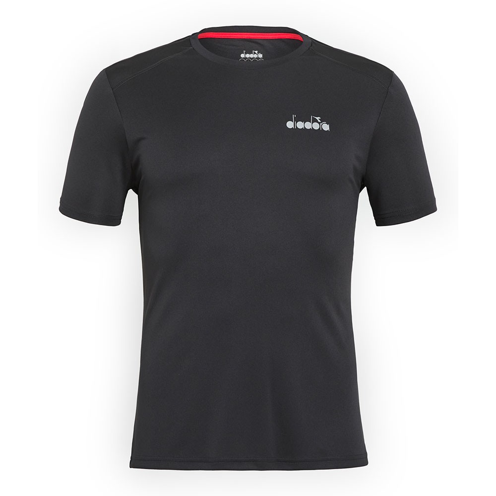 Diadora T Shirt Running Nero Uomo Acquista online su Sportland