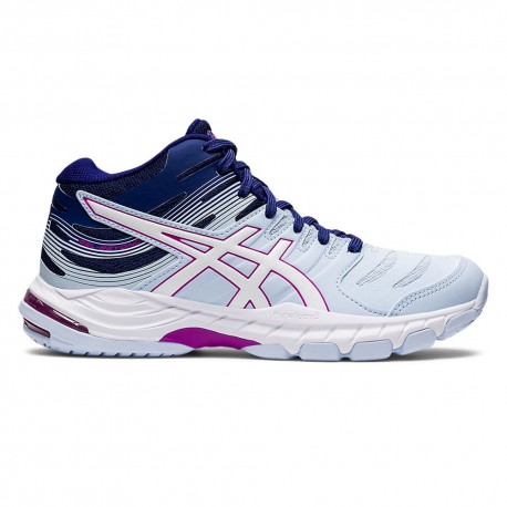 Asics Gel-Beyond 6 Mt Celeste Bianco - Scarpe Pallavolo Donna