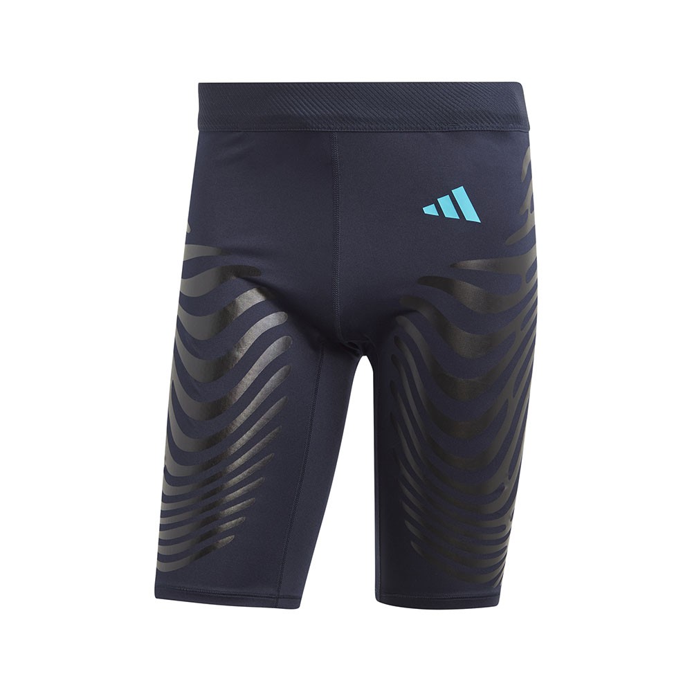 ADIDAS Pantaloncini Running Leggings Adizero Nero Uomo XL