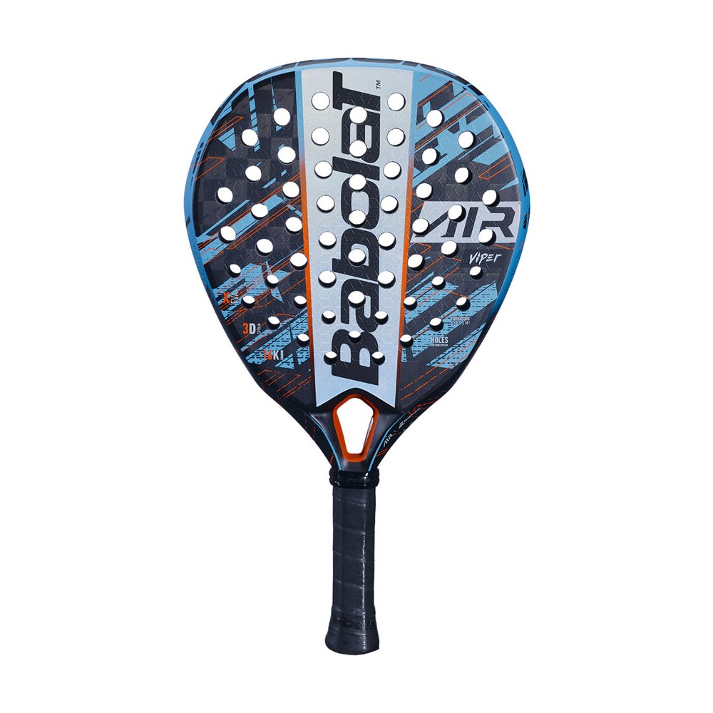 babolat air viper blue nero - racchetta padel uomo tu donna