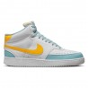 Nike Court Vision Mid Next Nature Bianco Giallo - Sneakers Uomo