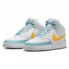 Nike Court Vision Mid Next Nature Bianco Giallo - Sneakers Uomo