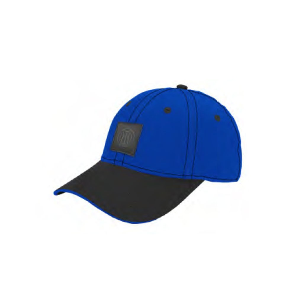 Image of Imma Cappellino Sr Inter Patch Nero Azzurro Uomo TU