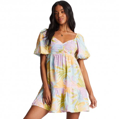Billabong Abito Da Spiaggia Fiori Multi Donna