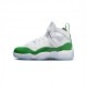 Nike Jumpman Two Trey Bianco Verde - Scarpe Basket Bambino