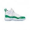 Nike Jumpman Two Trey Bianco Verde - Scarpe Basket Bambino