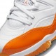 Nike Jumpman Two Trey Bianco Arancio - Scarpe Basket Donna