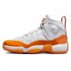 Nike Jumpman Two Trey Bianco Arancio - Scarpe Basket Donna