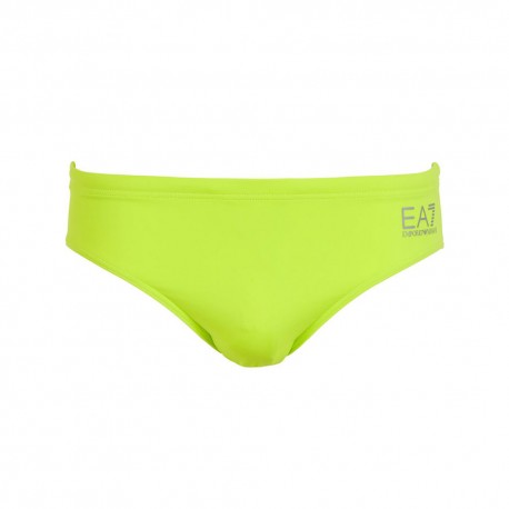 Ea7 Costume Slip Logo Lime Uomo