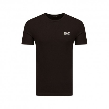 Ea7 T-Shirt Mare Logo Nero Uomo