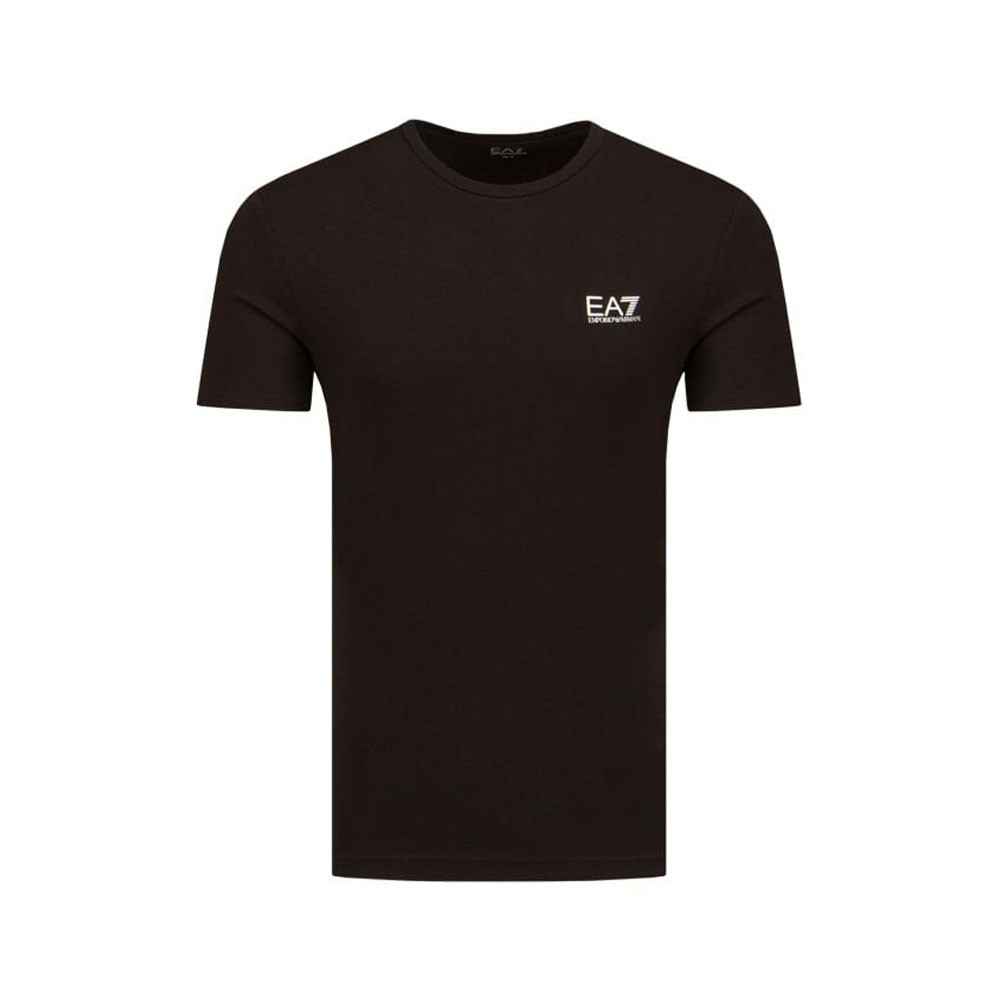 Image of Ea7 T-Shirt Mare Logo Nero Uomo M