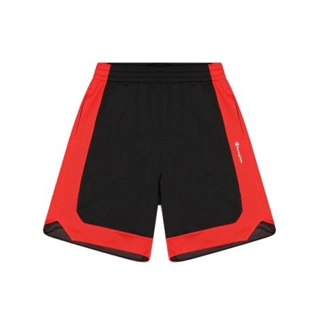 Champion Shorts Mesh Nero Uomo