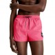 Calvin Klein Costume Boxer Corto Rosa Uomo