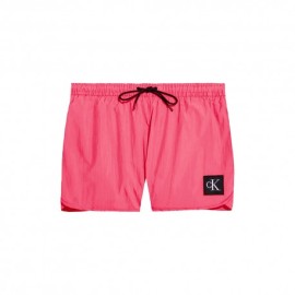 Calvin Klein Costume Boxer Corto Rosa Uomo