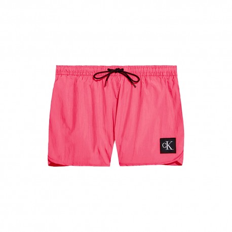 Calvin Klein Costume Boxer Corto Rosa Uomo