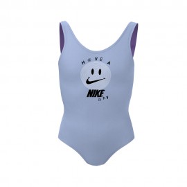 Nike Costume Intero Lilla Bambina