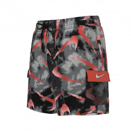 Nike Costume Boxer Tasca Lato Nero Bambino