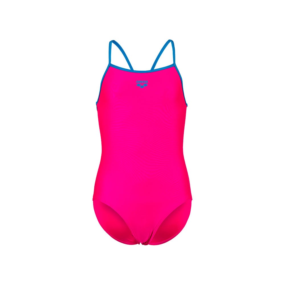 Arena Costume Intero Piscina Light Drop Solid Thin Fucsia Turchese Bambina 14-15 Anni