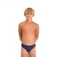 Arena Costume Intero Piscina Slip Graphic Navy Arancio Bambino