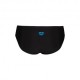 Arena Costume Intero Piscina Slip Graphic Nero Turchese Uomo