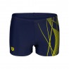 Arena Costume Parigamba Branch Navy Giallo Fluo Uomo