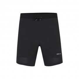 Get Fit Pantaloncini Running Foster 7" 2In1 Nero Uomo