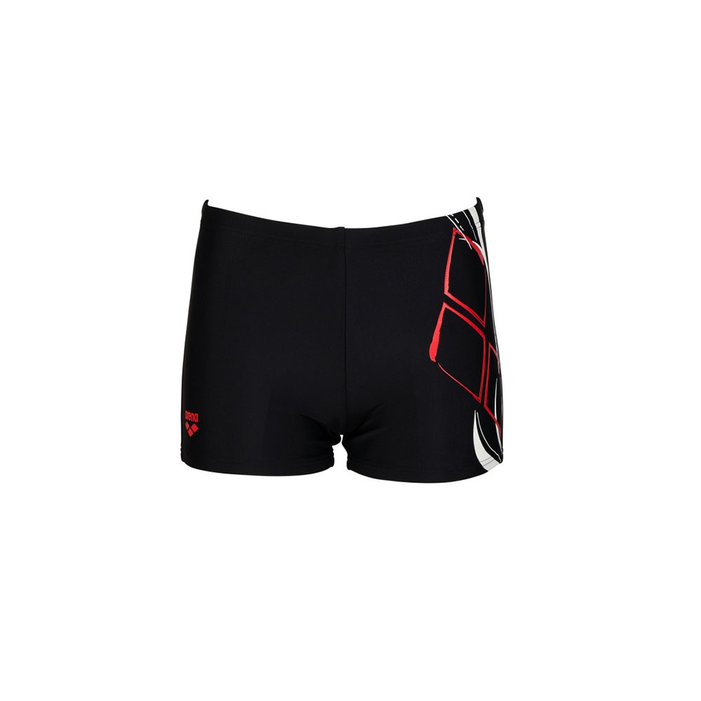 Arena Costume Parigamba Logo Nero Rosso Bambino 8-9 Anni