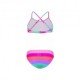 Hot Stuff Costume Intero Piscina Due Pezzi Thelma Multicolore Bambina