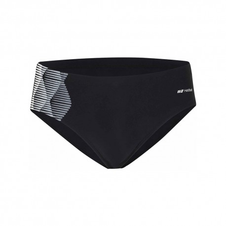 Hot Stuff Costume Intero Piscina Slip Odeon Nero Grigio Uomo