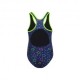 Hot Stuff Costume Intero Piscina Super Star Nero Verde Bambina