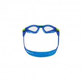 Aqua Sphere Occhialini Nuoto Kayenne Clear Lens Blue Bambino