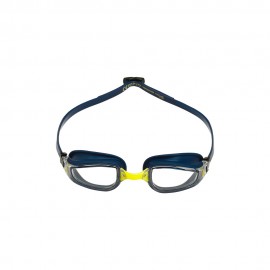 Aqua Sphere Occhialini Nuoto Sr Fastlane Clear Lens Navy Giallo Uomo