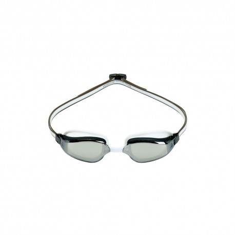 Aqua Sphere Occhialini Nuoto Sr Fastlane Mirror Lens Bianco Uomo