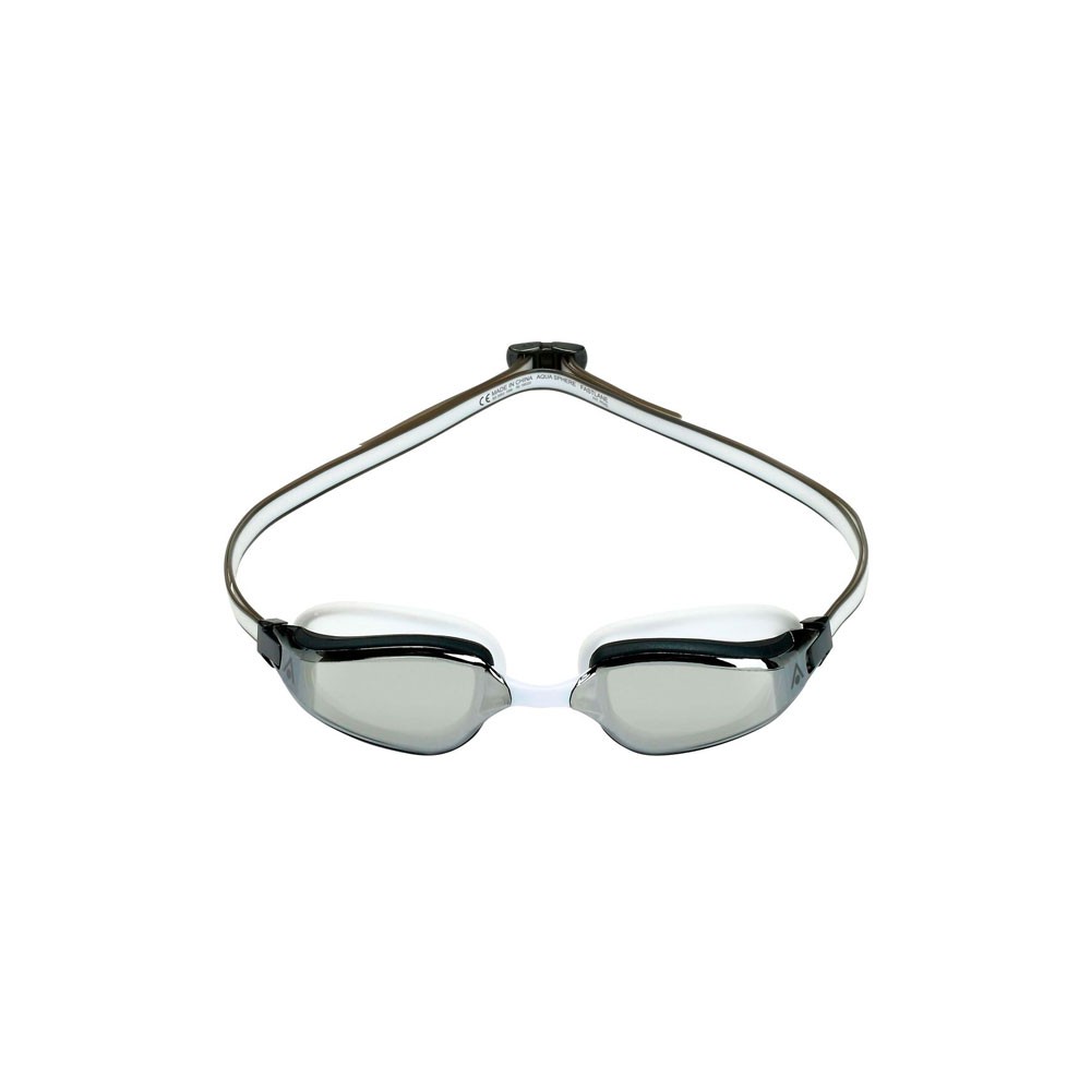 Aqua Sphere Occhialini Nuoto Sr Fastlane Mirror Lens Bianco Uomo TU