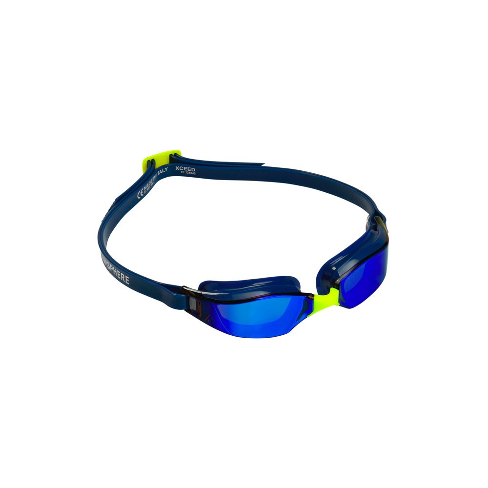 Aqua Sphere Occhialini Nuoto Sr Xceed Mirror Lens Navy Uomo TU