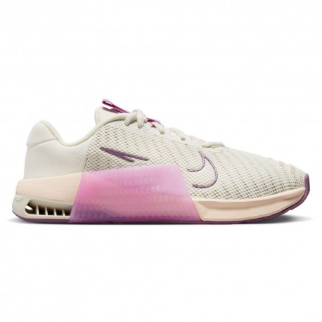 Nike Metcon 9 Beige Viola - Scarpe Palestra Donna