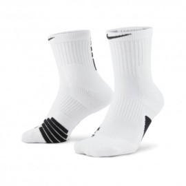 Nike Calze Basket Elite Mid Bianco