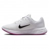 Nike Revolution 6 NN Bianco Nero Viola - Scarpe Running Donna