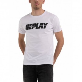 Replay T-Shirt Bianco Uomo