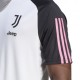 Adidas Maglia Maniche Corte Juve Training Bianco Nero Uomo