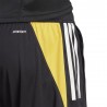 ADIDAS Pantaloncini Calcio Juve Training Nero Giallo Uomo