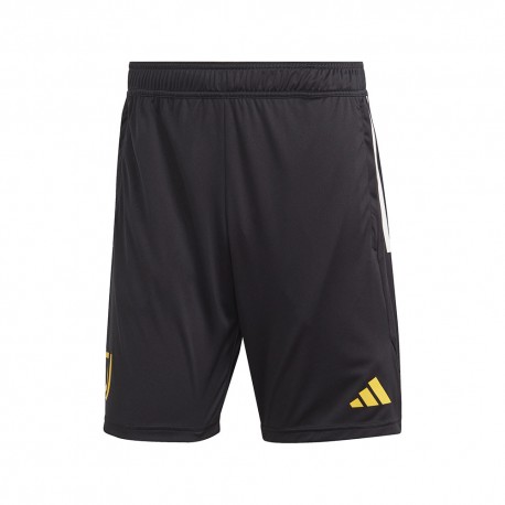 ADIDAS Pantaloncini Calcio Juve Training Nero Giallo Uomo