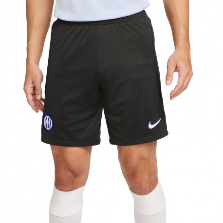 Nike Pantaloncini Calcio Training Inter Nero Uomo