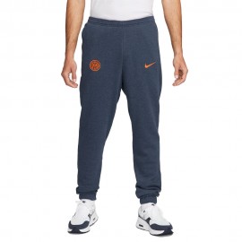 Nike Pantaloni Allenamento Calcio Felpa Calcio Inter 3R Grigio Uomo