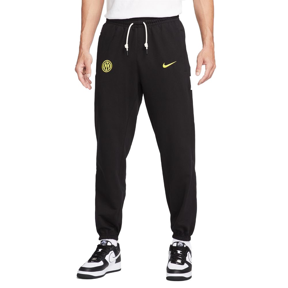 Nike Pantaloni Allenamento Calcio Inter Issue Nero Giallo Uomo XL