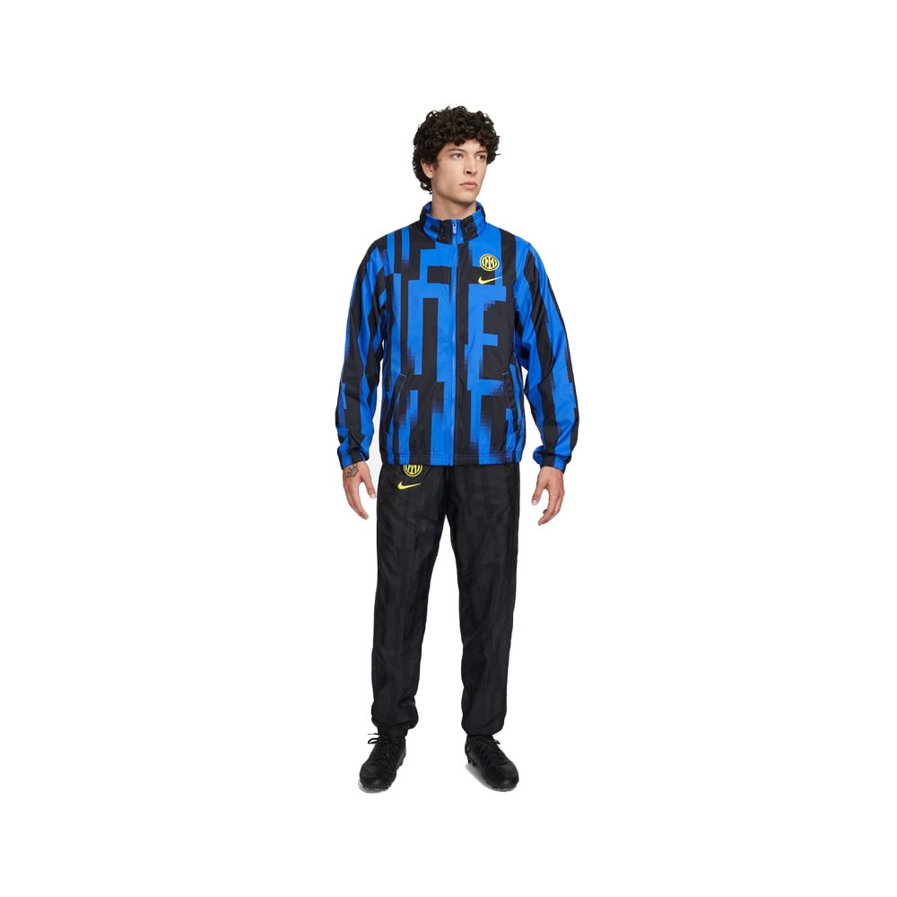 Nike Tuta Calcio Inter Nero Blu Uomo S