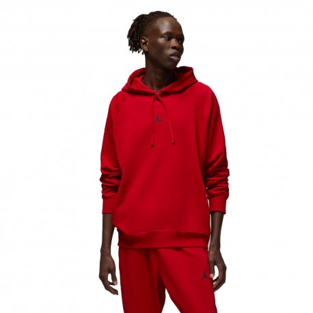 Nike Felpa Con Cappuccio Jordan Rosso Uomo