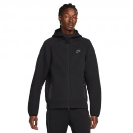 Nike Felpa Tech Fleece Nero Uomo