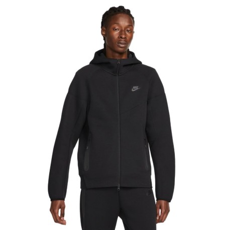 Nike Felpa Tech Fleece Nero Uomo