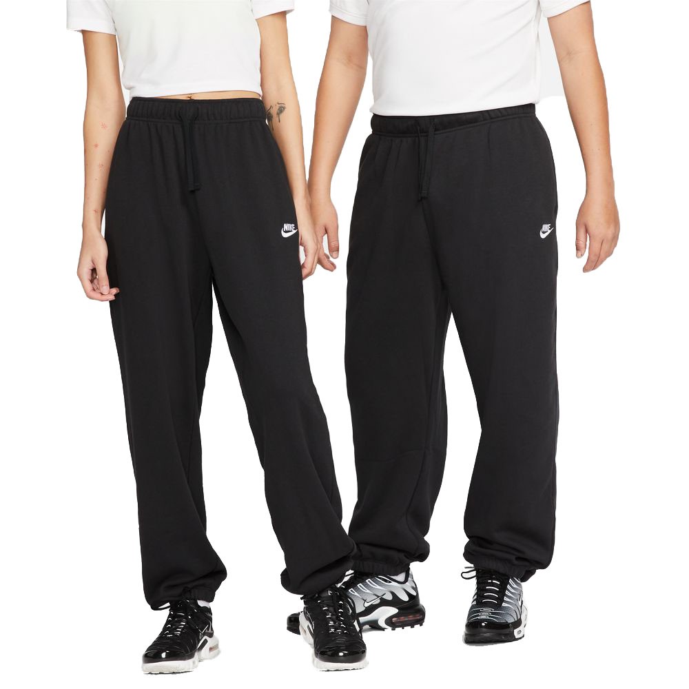 Nike Pantaloni Club Fleece Nero Donna L